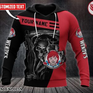 Personalized Wendy's Uniform Custom Hoodie Style 6 - Vesles2014S
