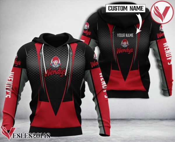 Personalized Wendy's Uniform Custom Hoodie Style 7 - Vesles2014S
