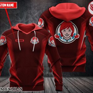 Personalized Wendy's Uniform Custom Hoodie Style 8 - Vesles2014S 1