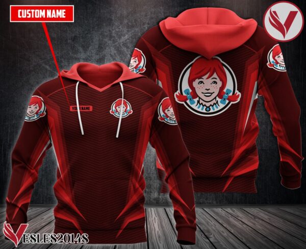 Personalized Wendy's Uniform Custom Hoodie Style 8 - Vesles2014S 1