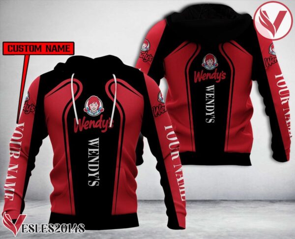 Personalized Wendy's Uniform Custom Hoodie Style 8 - Vesles2014S