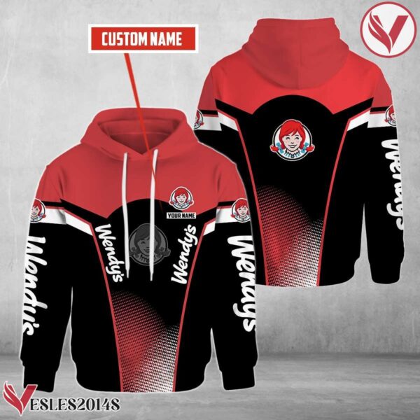 Personalized Wendy's Uniform Custom Hoodie Style 9 - Vesles2014S