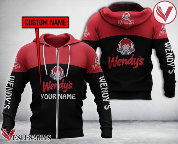 Personalized Wendy's Uniform Custom Hoodie - Vesles2014S 1