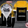 Personalized Werner Enterprises Uniform Fleece Hoodie, Unique Gifts For Employee - Vesles2014S 1