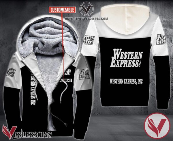 Personalized Western Express Uniform Fleece Hoodie, Unique Gifts For Employee - Vesles2014S 1