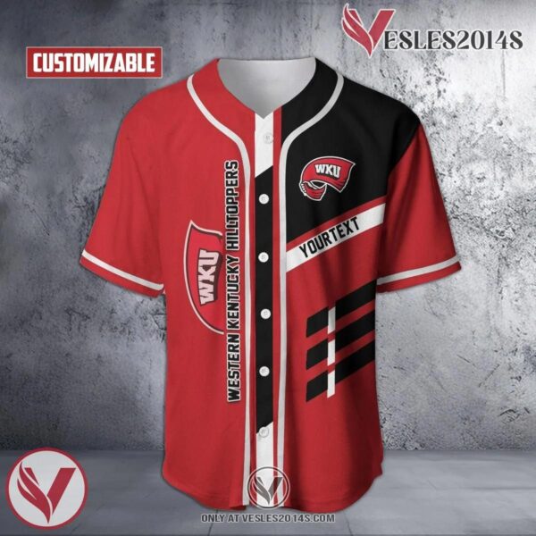 Personalized Western Kentucky Hilltoppers NCAA Baseball Jersey, Unique Gifts For Fans - Vesles2014s