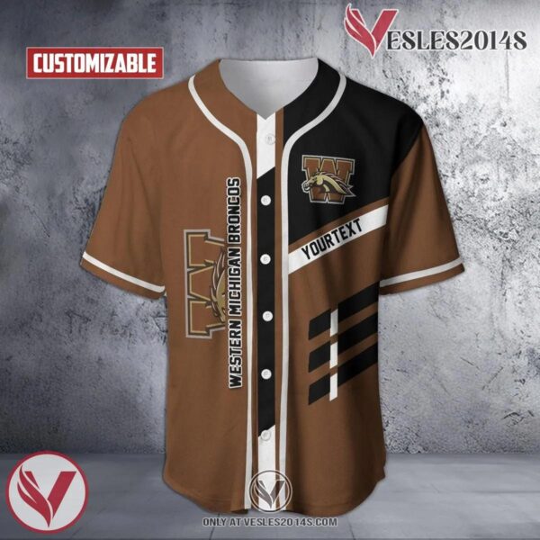 Personalized Western Michigan Broncos NCAA Baseball Jersey, Unique Gifts For Fans - Vesles2014s