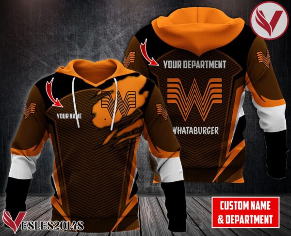 Personalized Whataburger Uniform Custom Hoodie - Vesles2014S