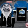Personalized White Castle Uniform Fleece Hoodie, Unique Gifts For Employee - Vesles2014S 1