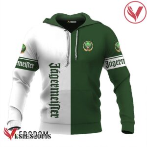 Personalized White and Green Jagermeister Claw Hoodie & Zip Hoodie - Vesles2014S 1