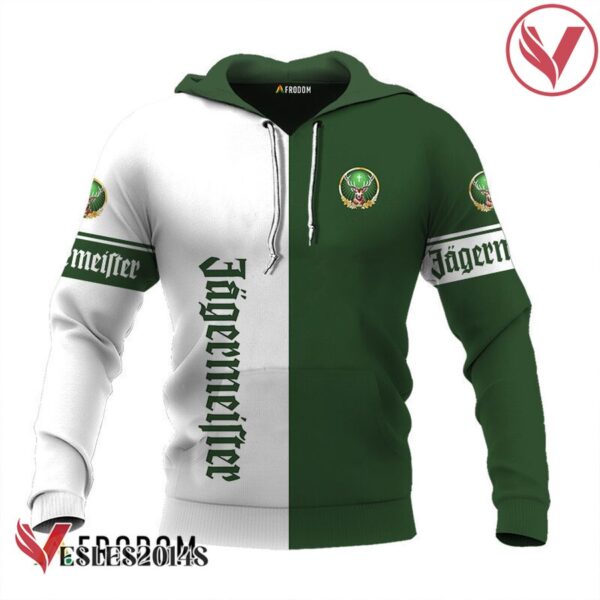 Personalized White and Green Jagermeister Claw Hoodie & Zip Hoodie - Vesles2014S 1