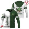 Personalized White and Green Jagermeister Claw Hoodie & Zip Hoodie - Vesles2014S