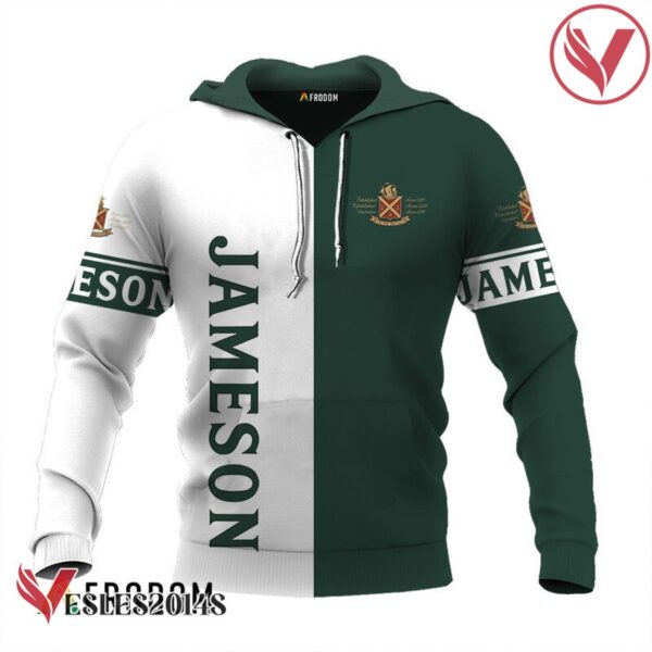 Personalized White and Green Jameson Claw Hoodie & Zip Hoodie - Vesles2014S 1