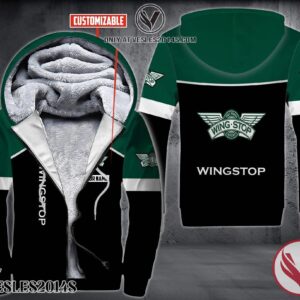 Personalized Wingstop Uniform CustomFleece Hoodie, Unique Gifts For Employee - Vesles2014S 1