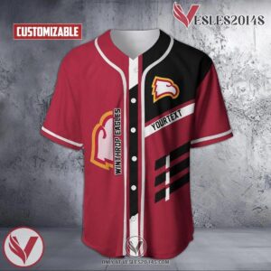 Personalized Winthrop Eagles NCAA Baseball Jersey, Unique Gifts For Fans - Vesles2014s