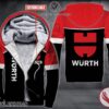 Personalized Wurth Uniform Custom Fleece Hoodie, Unique Gifts For Employee - Vesles2014S 1