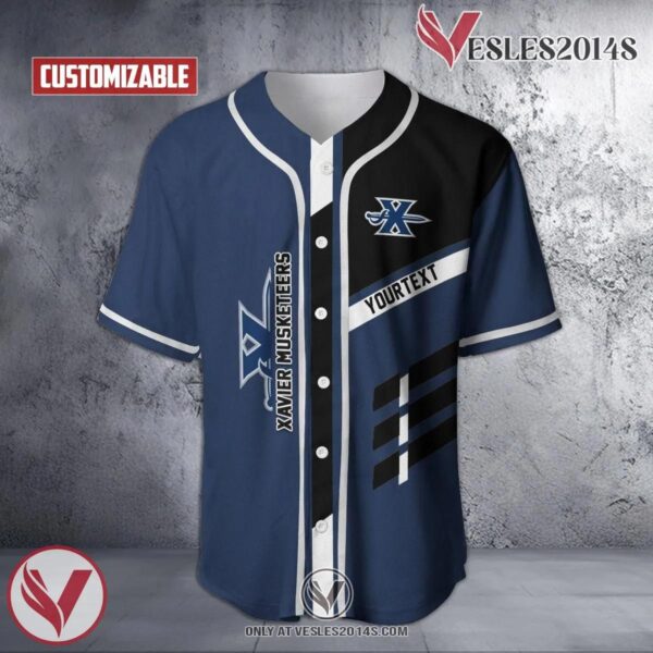Personalized Xavier Musketeers NCAA Baseball Jersey, Unique Gifts For Fans - Vesles2014s