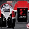 Personalized Xilinx Uniform Fleece Hoodie, Unique Gifts For Employee - Vesles2014S 1