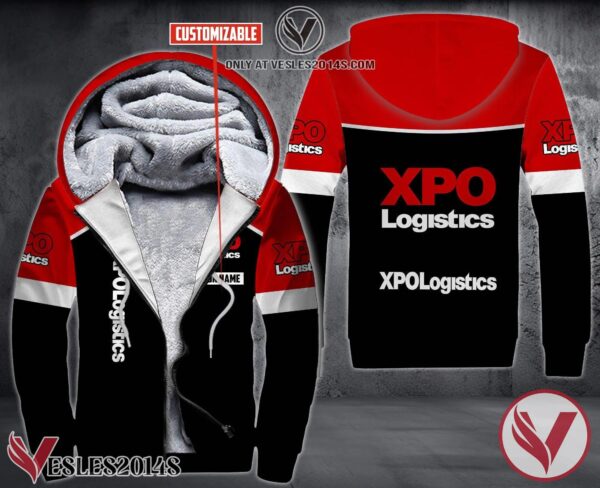 Personalized Xpo Logistics Uniform Fleece Hoodie, Unique Gifts For Employee - Vesles2014S 1