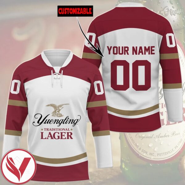 Personalized Yuengling Hockey Jersey, Trending Gifts For Fans - Vesles2014s