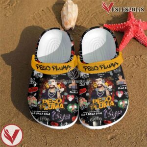 Peso Pluma Music Crocs Crocband Clogs Shoes, Unique Gifts For Fans Style 1 - Vesles2014S 2