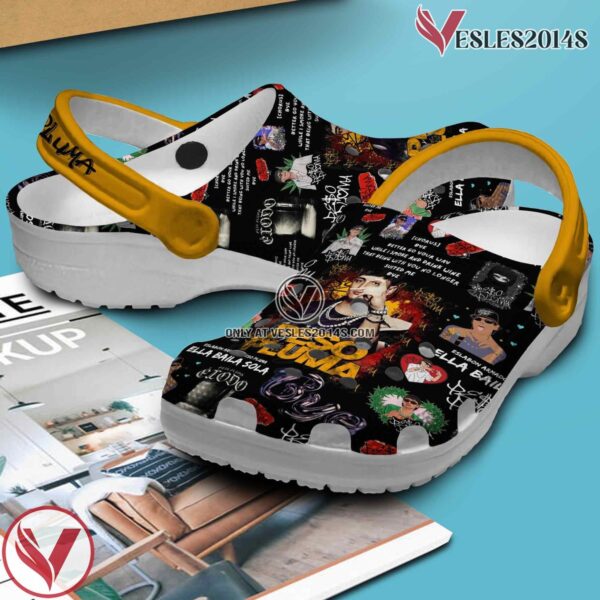Peso Pluma Music Crocs Crocband Clogs Shoes, Unique Gifts For Fans Style 1 - Vesles2014S 4