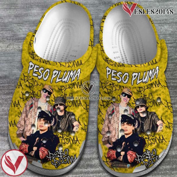 Peso Pluma Singer Music Crocs Crocband Clogs Shoes, Unique Gifts For Fans Style 3 - Vesles2014S 2