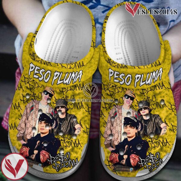 Peso Pluma Singer Music Crocs Crocband Clogs Shoes, Unique Gifts For Fans Style 3 - Vesles2014S