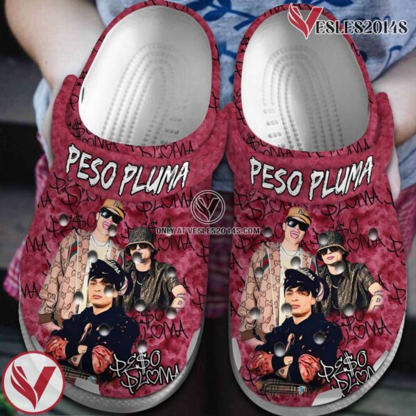 Peso Pluma Singer Music Crocs Crocband Clogs Shoes, Unique Gifts For Fans Style 4 - Vesles2014S