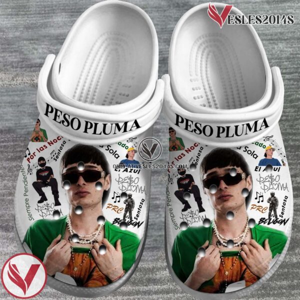 Peso Pluma Singer Music Crocs Crocband Clogs Shoes, Unique Gifts For Fans Style 6 - Vesles2014S 2