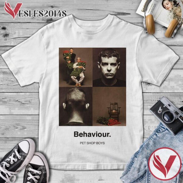 Pet Shop Boys Behaviour Album Cover Shirt, Perfect Gifts For Music Lovers - Vesles2014S