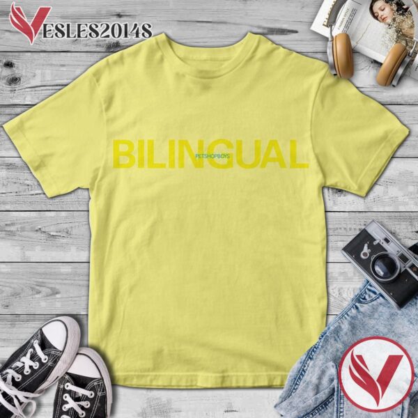 Pet Shop Boys Bilingual Album Cover Shirt, Perfect Gifts For Music Lovers - Vesles2014S