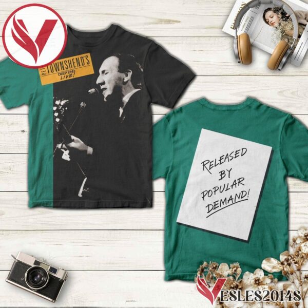 Pete Townshend Deep End Live Album Cover Shirt, Perfect Gifts For Music Lovers - Vesles2014S