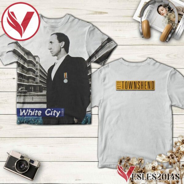 Pete Townshend White City A Novel Album Cover Shirt, Perfect Gifts For Music Lovers - Vesles2014S