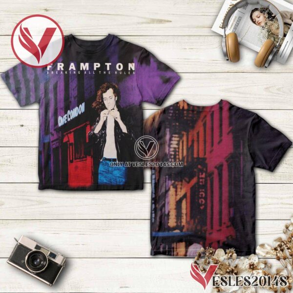 Peter Frampton Breaking All The Rules Album Cover Shirt, Unique Gifts For Music Lovers - Vesles2014S