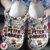 Peter Gabriel Music Crocs Crocband Clogs Shoes, Unique Gifts For Fans - Vesles2014S