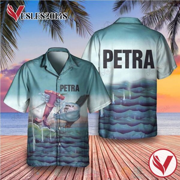 Petra Never Say Die Album Hawaiian Shirt, Best Gift For Music Lovers Vesles2014S