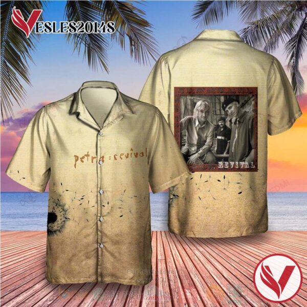 Petra Revival Album Hawaiian Shirt, Best Gift For Music Lovers Vesles2014S