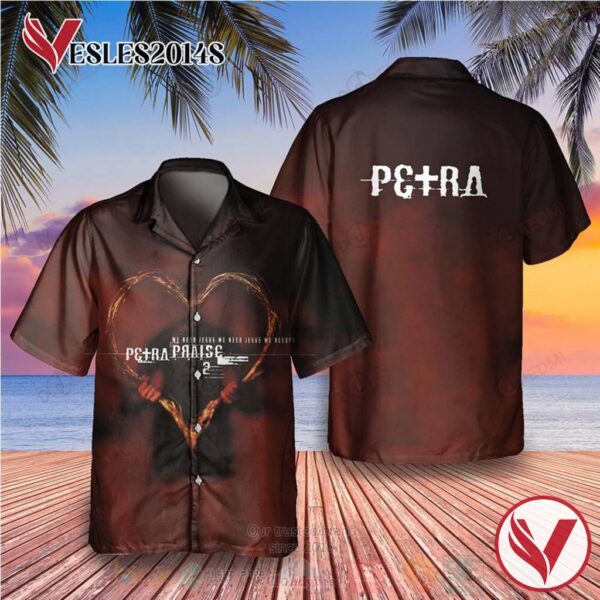 Petra We Need Jesus Album Hawaiian Shirt, Best Gift For Music Lovers Vesles2014S
