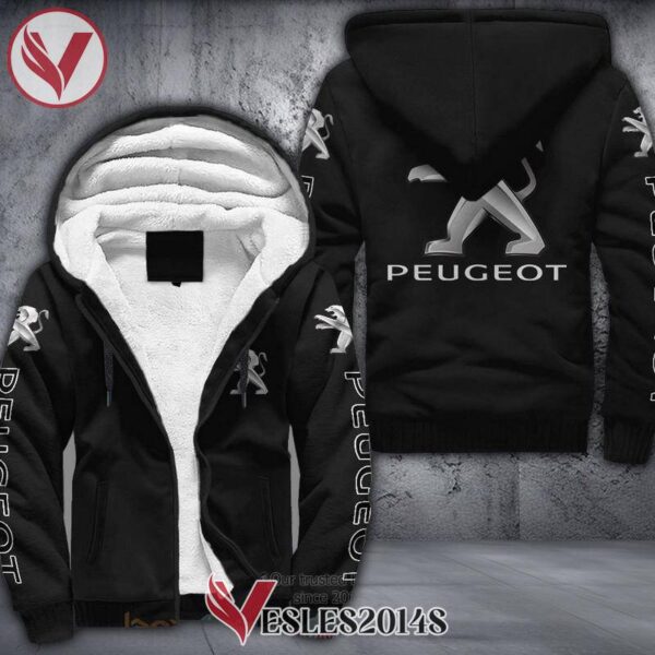 Peugeot Car Fleece Hoodie, Unique Gifts For Car Lovers - Vesles2014S 1
