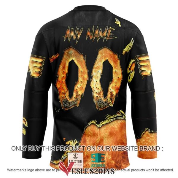 Philadelphia Flyers Blood Personalized Hockey Jersey Shirt, Trending Gifts For Fans - Vesles2014s 1