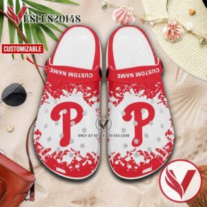 Philadelphia Phillies Custom Crocs Shoes For Men And Women, Unique Clogs Shoes For Fans - Vesles2014S 1
