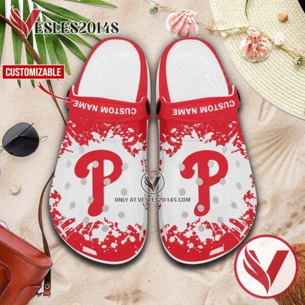 Philadelphia Phillies Custom Crocs Shoes For Men And Women, Unique Clogs Shoes For Fans - Vesles2014S 1