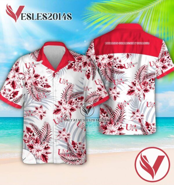 Phillips Community College University of Arkansas Hawaiian Suit, Perfect Gifts Idea In Holiday - Vesles2014S