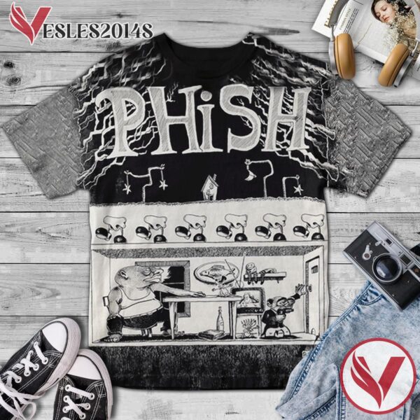 Phish Junta Album Cover Shirt, Perfect Gifts For Music Lovers - Vesles2014S