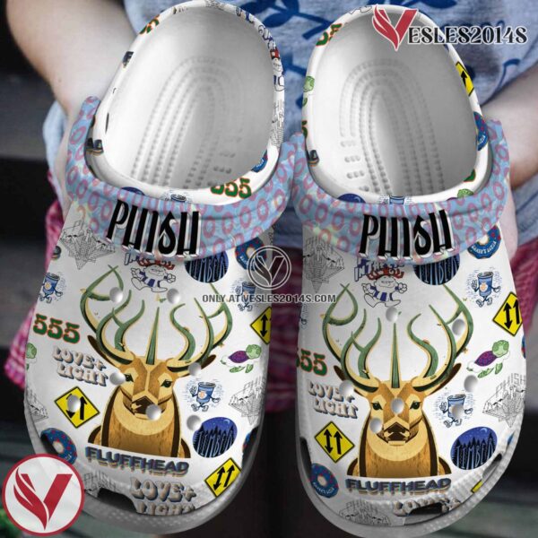 Phish Music Crocs Crocband Clogs Shoes, Unique Gifts For Fans Style 13 - Vesles2014S