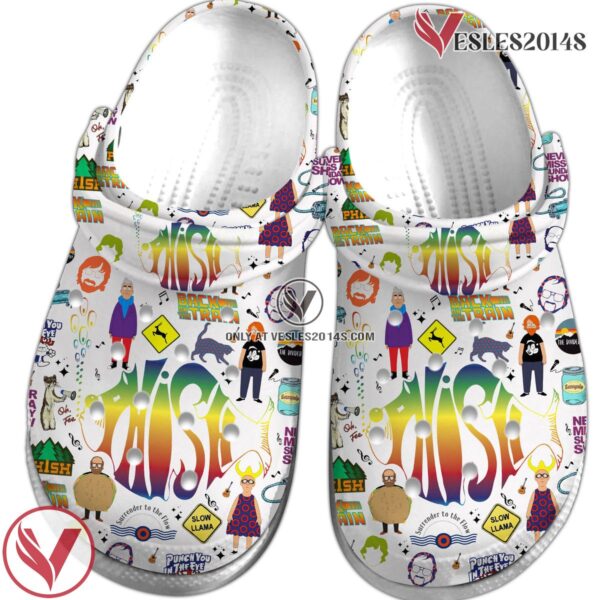 Phish Music Crocs Crocband Clogs Shoes, Unique Gifts For Fans Style 15 - Vesles2014S 2