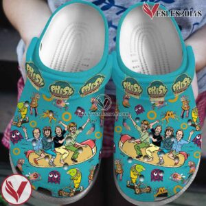 Phish Music Crocs Crocband Clogs Shoes, Unique Gifts For Fans Style 2 - Vesles2014S