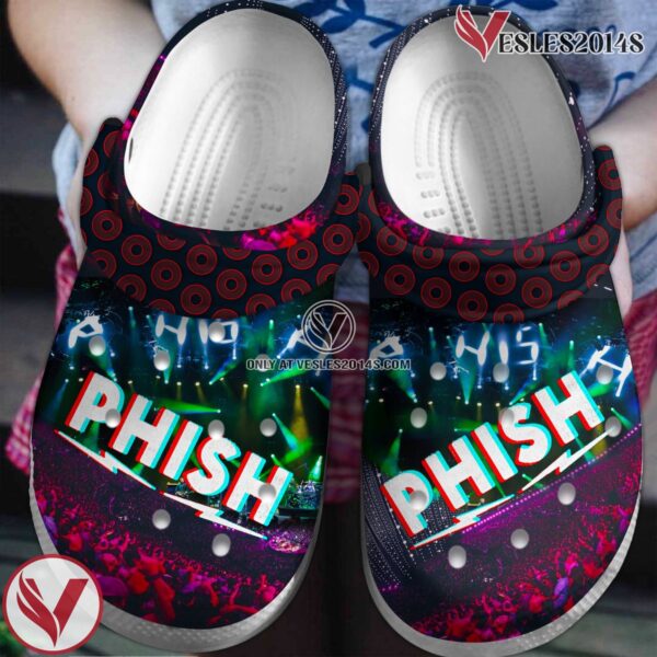 Phish Music Crocs Crocband Clogs Shoes, Unique Gifts For Fans Style 5 - Vesles2014S