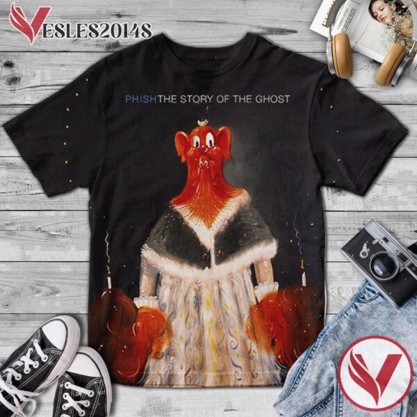 Phish The Story Of The Ghost Album Cover Shirt, Perfect Gifts For Music Lovers - Vesles2014S